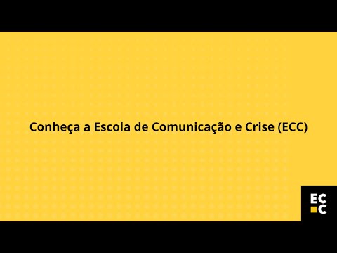 Seja um especialista em comunicação e prevenção de crises