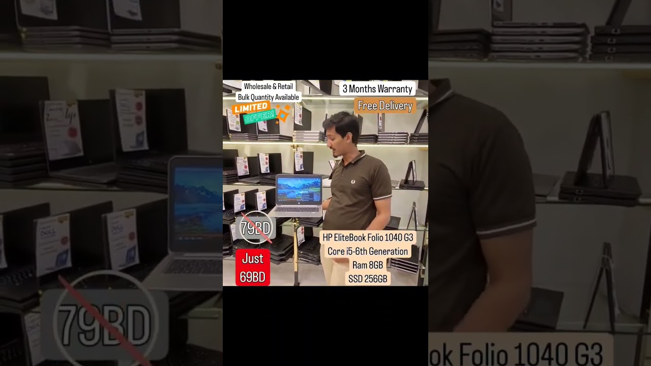 HP EliteBook Folio 1040 G3 Core i5-6th Generation 