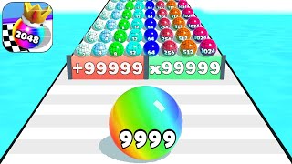 New Satisfying Mobile Games Ball Merge Run  Play 999 Levels Tiktok Gaming iOS,Android Big Update