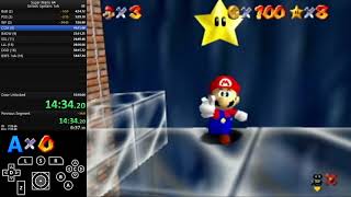 SM64: Unlock Upstairs 1xA in 36:14.09 [RTA][WR]
