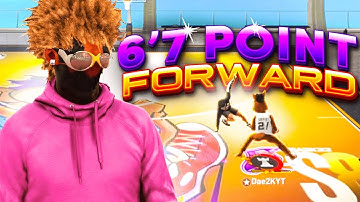 my 2K17 6`7 PLAYMAKER destroys everyone in COMP STAGE 😳