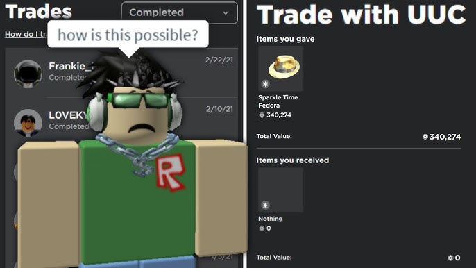 The Roblox Uuc Trading Glitch Is Back Youtube - roblox trade system glitch