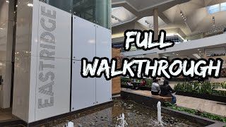 Eastridge Mall 2024  4k Full Wide Angle Lens Walkthrough (San Jose, CA)