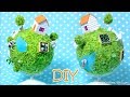 How To Make A Miniature Planet – DIY Mini Farm Globe