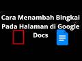 Cara Menambah Bingkai Pada Halaman di Google Docs — Panduan Lengkap