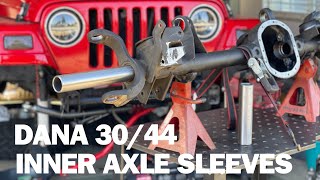 Jeep Wrangler Tj  Axle Tube Sleeves & Other Mods Lj | Xj | Yj