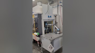MIDACO Robot Access Door on CNC w UR Cobot