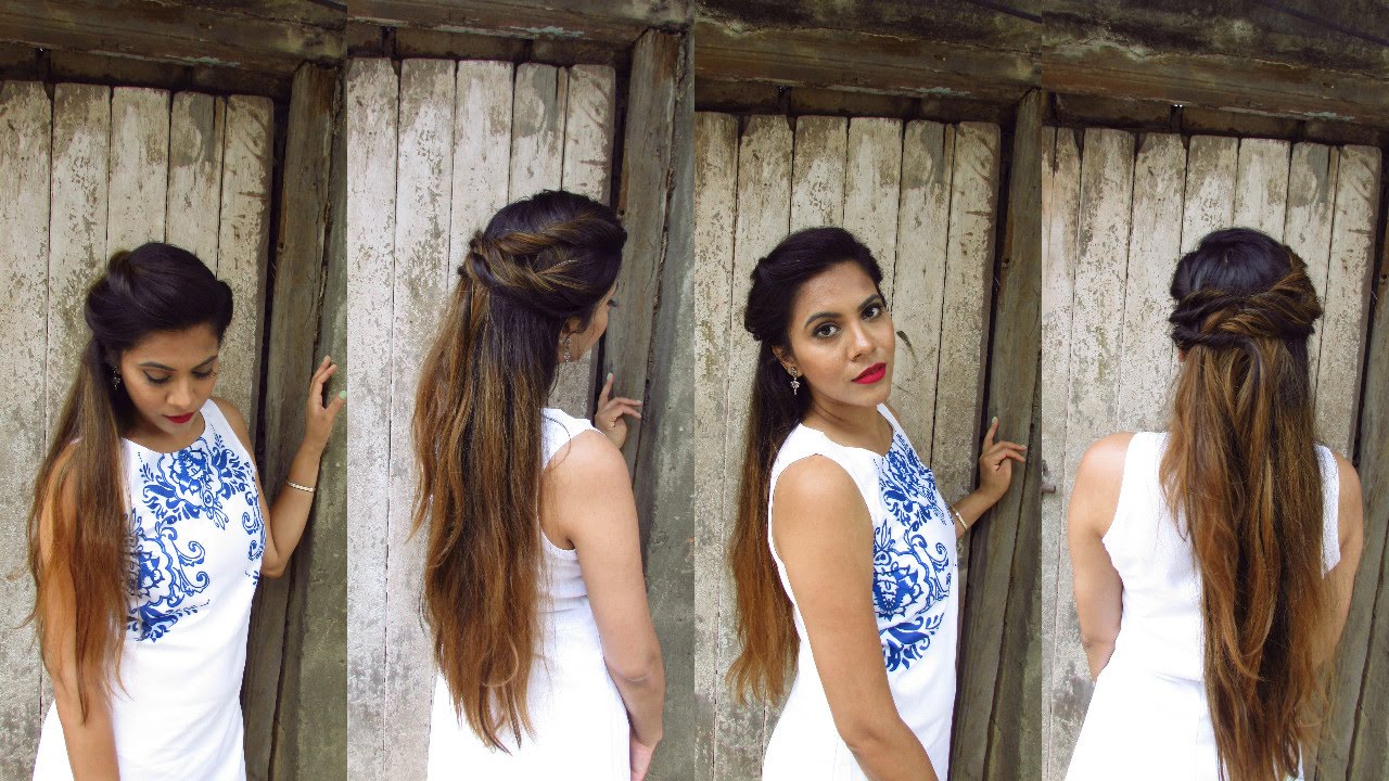 Easy No Heat Boho Hairstyle For Bad Hair Day | Indian Beauty Diary
