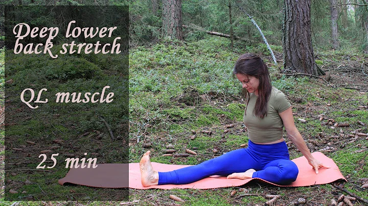 Deep lower back stretch | Quadratus lumborum muscle |  25 min yoga practice