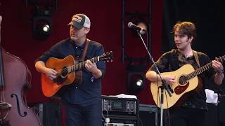 Video thumbnail of "Billy Strings w/ Bryan Sutton - Freeborn Man - Delfest Grandstand Stage 5/28/2017"
