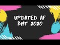 Updated BMT 2020 Schedule