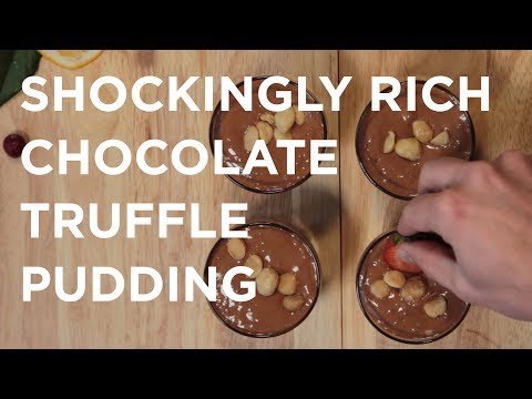 Shockingly Rich Chocolate Truffle Pudding