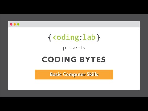 Basic Computer Skills | Coding Bytes