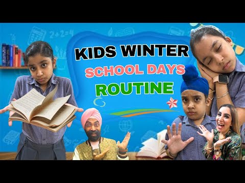Kids Winter - School Days Routine | RS 1313 SHORTS | Ramneek Singh 1313