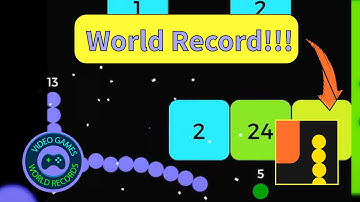 Snake vs Block World Record by @kami_arroyo24 Highest Score - 1285 [current]