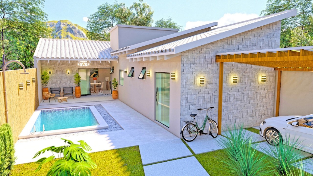 МАЛЕНЬКИЙ, СОВРЕМЕННЫЙ И УЮТНЫЙ ДОМ │ 2 СПАЛЬНИ │ С ГУРМАН-ЗОНОЙ И ПЛАНИРОВКОЙ