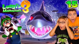 Attaqués par un Requin Fantôme !!! - LUIGI'S MANSION 3 Part 15