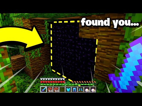 I Couldn't Raid This Camouflaged Minecraft Base..but Then I Saw Blocks Missing!