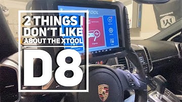 Two Issues with the XTOOL D8 THAT WILL DRIVE YOU BONKERS!