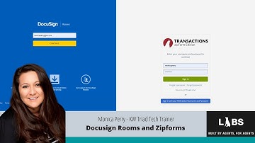 ZipForms to Docusign: NOT REQUIRED - ONLY USE IF YOU WANT TO USE ZIPFORMS