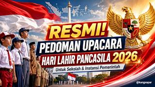 Resmi dari BPIP! Pedoman Upacara Hari Lahir Pancasila 2026, Untuk Sekolah dan Instansi Pemerintah