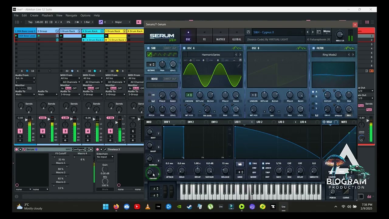 Fun whit  Vital+Serum maRas Ableton 12  vital serum 2