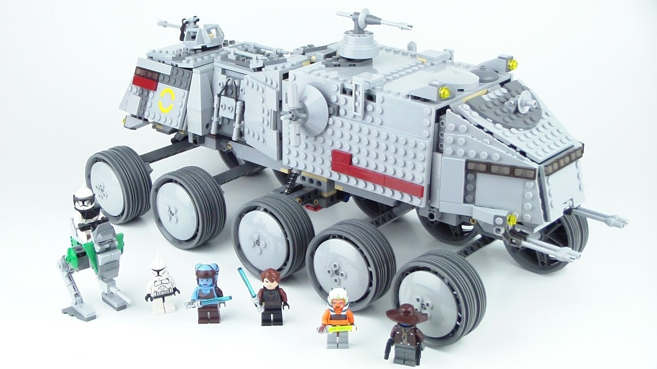 tidsskrift rent sår LEGO Star Wars: Clone Turbo Tank 8098 Review!!! From 2010!! - YouTube