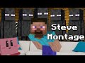 Minecraft Steve Mains Be Like... (Smash Ultimate Steve Montage)