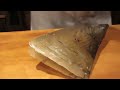 《タイラギ貝（ Fan-shell）の捌きと刺身》・・・・大和の　和の料理(
