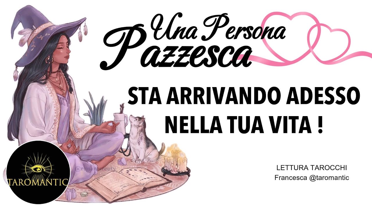 UNA PERSONA PAZZESCA STA PER ENTRARE NELLA TUA VITA ♥️ TI SVELO ESATTAMENTE CHI É !!