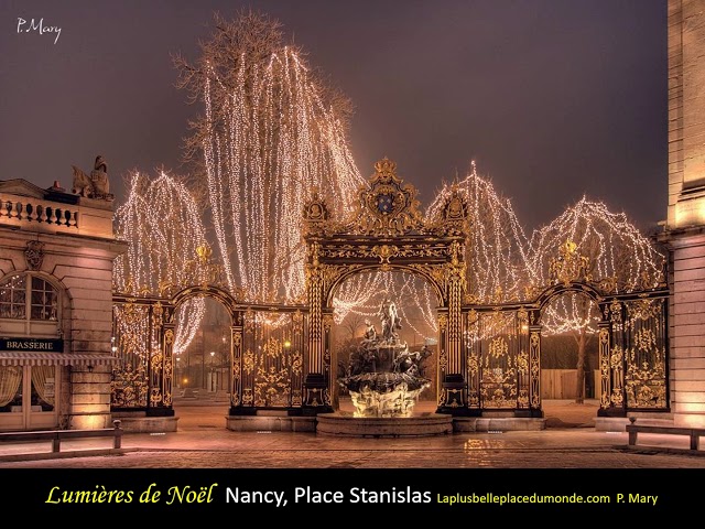 SUPERBES NANCY LUMIERES DE NOEL
