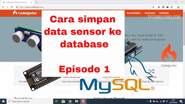Tutorial Simpan Data Sensor NodeMCU atau Arduino ke Mysql Episode 1