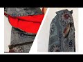 大島紬の着物からボウタイつきノースリーブワンピースTurning an Oshima Tsumugi Kimono into a Sleeveless Bow-Tie Dress