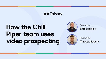 Webinar- How the Chili Piper team uses video prospecting