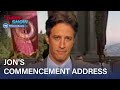 Jon stewart shares some words of wisdom for the graduates  the daily show