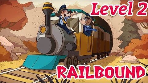 Railbound Level 2 | 2-1, 2-2, 2-3, 2-4, 2-5, 2-6, 2-7, 2-8, 2-9 walkthrough