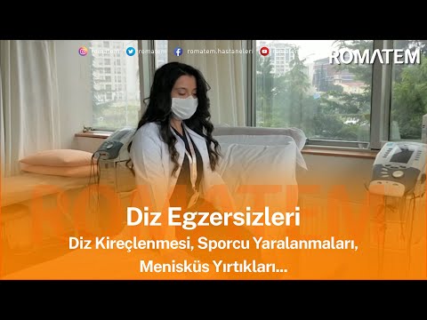 Diz Egzersizleri | Diz Kireçlenmesi, Sporcu Yaralanmaları, Menisküs Yırtıkları, Diz Protezi