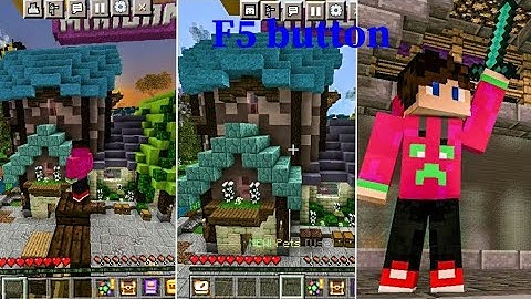 f5 button for mcpe 1.19 No keymapper /Finally f5 button released.Mod