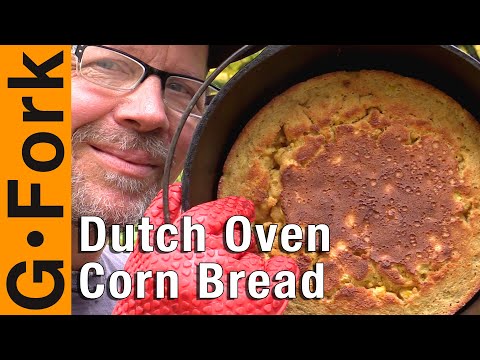 Bake This Dutch Oven Corn Bread Using Charcoal