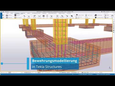 3D-Bewehrungsmodellierung mit Tekla Structures von Trimble