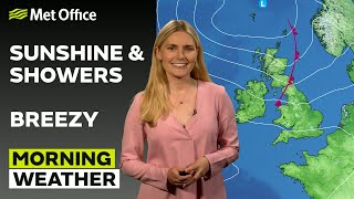 07/06/24 – Sunshine and showers – Morning Weather Forecast UK – Met Office Weather