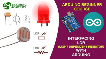 Interfacing LDR with Arduino | Light Dependent Resistor | English