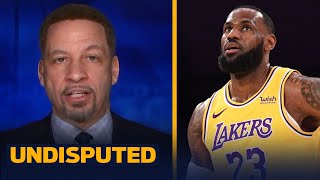 Chris Broussard weighs in on LeBron, Lakers struggles with AD sidelined | NBA | UNDISPUTED