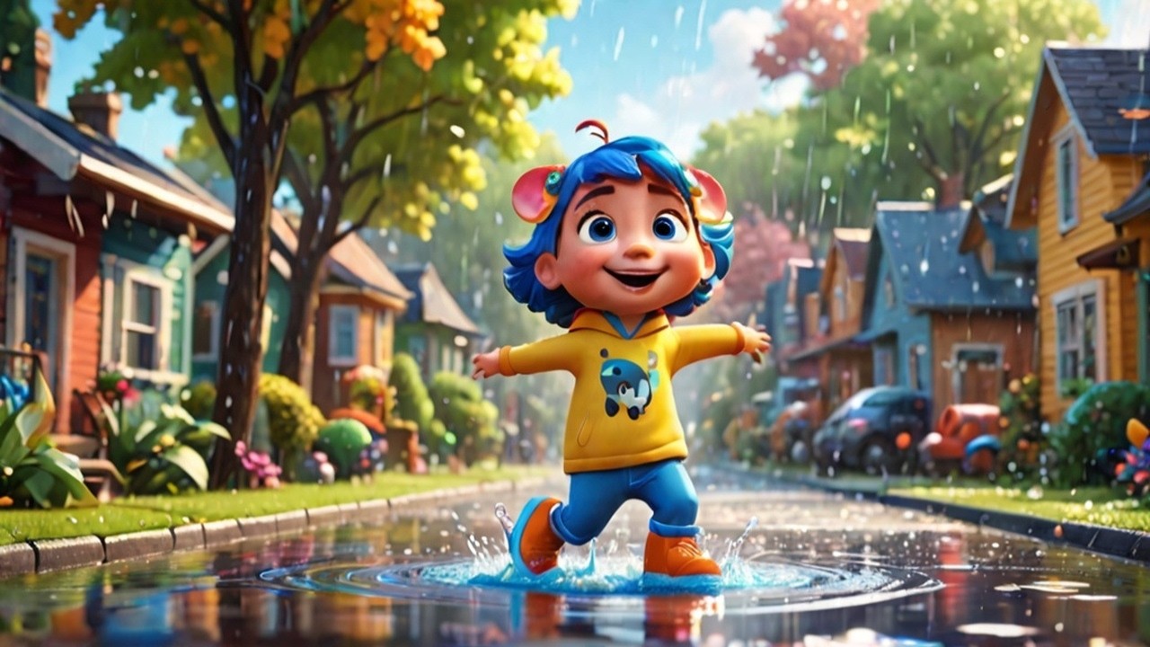 Rain Rain Go Away | Fun Kids Song & Nursery Rhyme