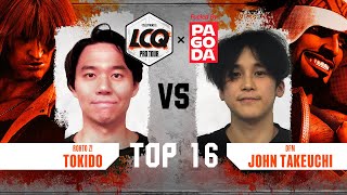 Tokido (Ken) vs. John Takeuchi (Rashid) - Top 16 - Capcom Cup X Last Chance Qualifier