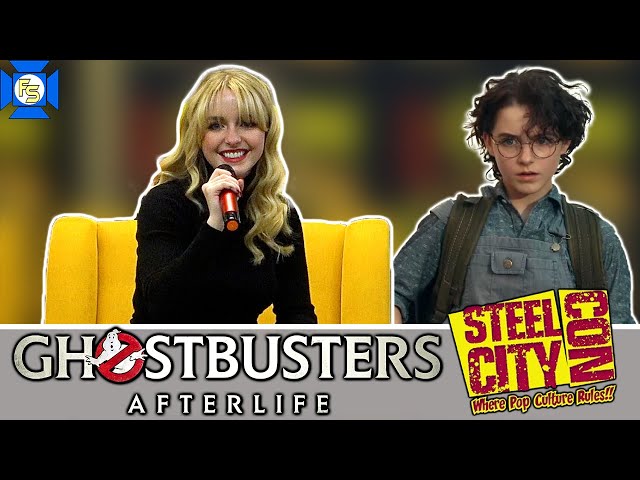 GHOSTBUSTERS: AFTERLIFE McKenna Grace Panel – Steel City Con Dec 2023 class=