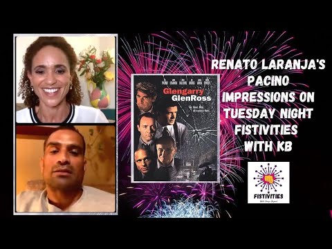 Renato Laranja Does Al Pacino Impressions Talking Glengarry Glen Ross With Karyn Bryant On TNF