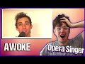 SICK!! - AW0KE 🇺🇸 | Feel It - AMAZING beatboxing! (beatbox reaction) featuring @EclipseBeatbox