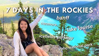 TRAVELLING TO THE CANADIAN ROCKIES // 7 Days in Banff, Canmore, Jasper, Yoho, and More!