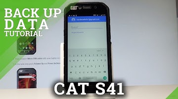 How to Back Up Data in CAT S41 - Allow Google Backup |HardReset.info